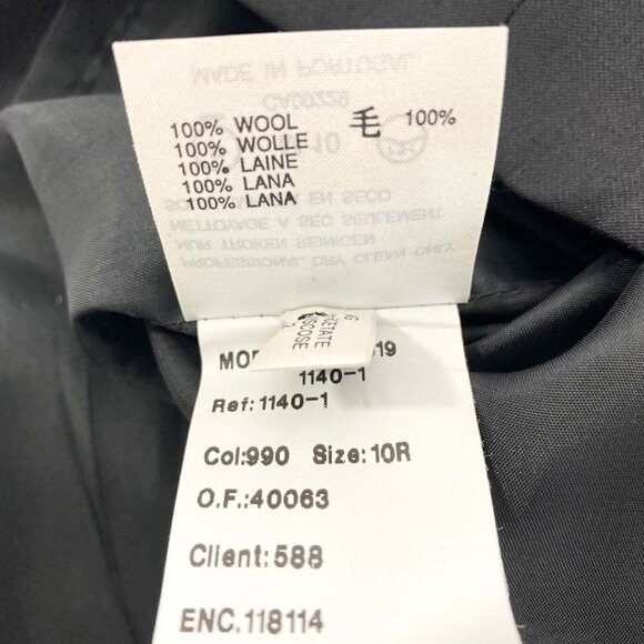 NWT AQUASCUTUM BLACK HIGH RISE PENCIL CLASSIC SKIRT - 8 - Picture 8 of 8